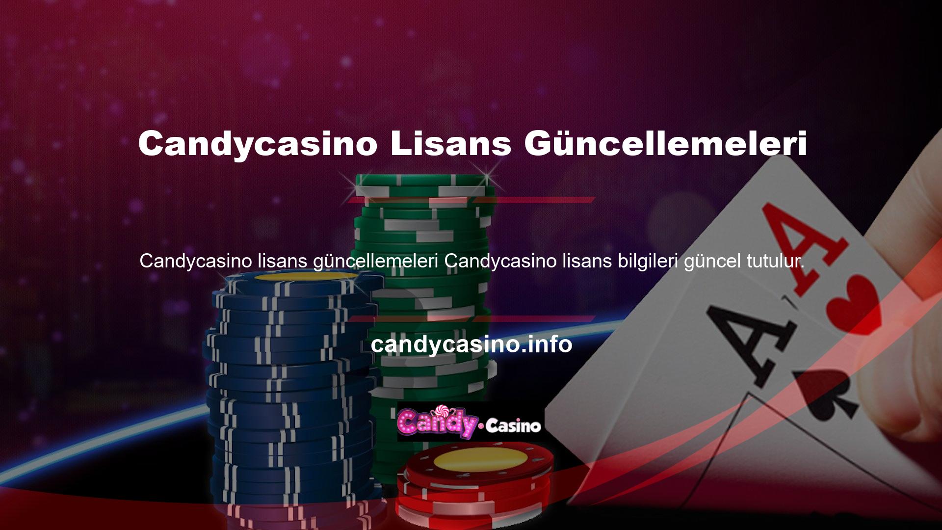 Candycasino bahis sitesi hakkındaki lisans bilgileri de üye güveniyle ilgili en önemli başlıklar altındadır